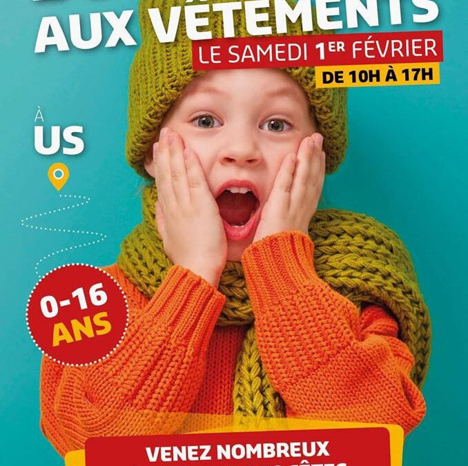 Bourse aux vêtements et matériel de puériculture