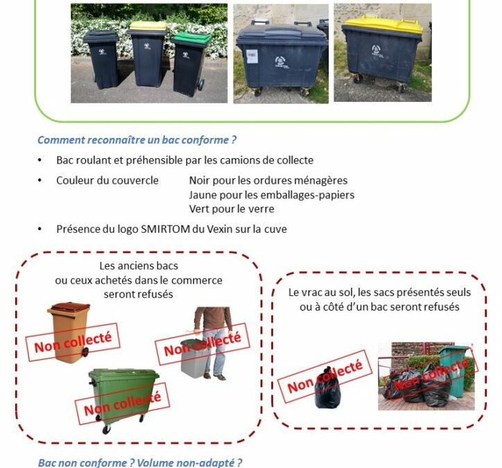 SMIRTOM : nouvelles modalités de collecte dès le 1er juin