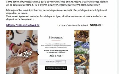 Vente de chocolats au profit de l&rsquo;école élémentaire