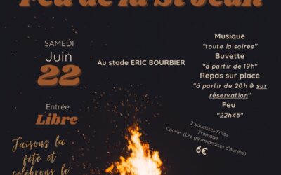 Feu de la Saint Jean du 22 juin 2024