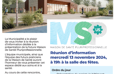 Réunion d&rsquo;information MSP le 13 novembre 2024