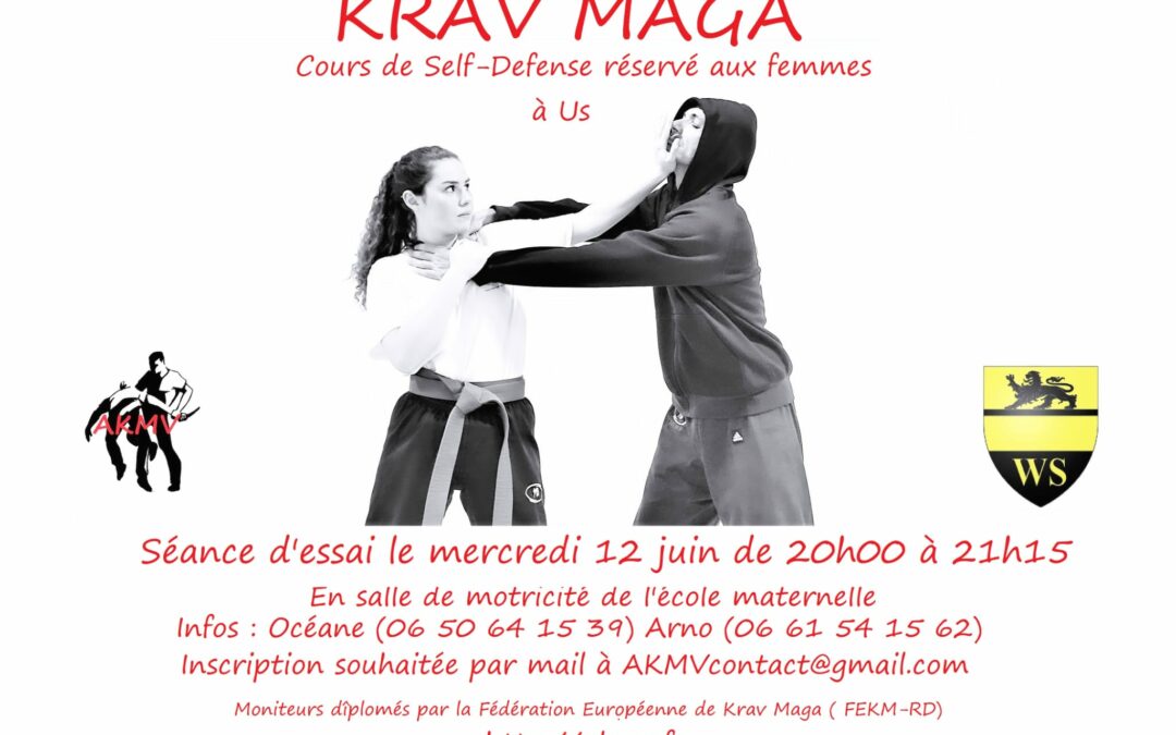 1er Cour féminin de KRAV MAGA mercredi 12 juin 2024 à 20h00